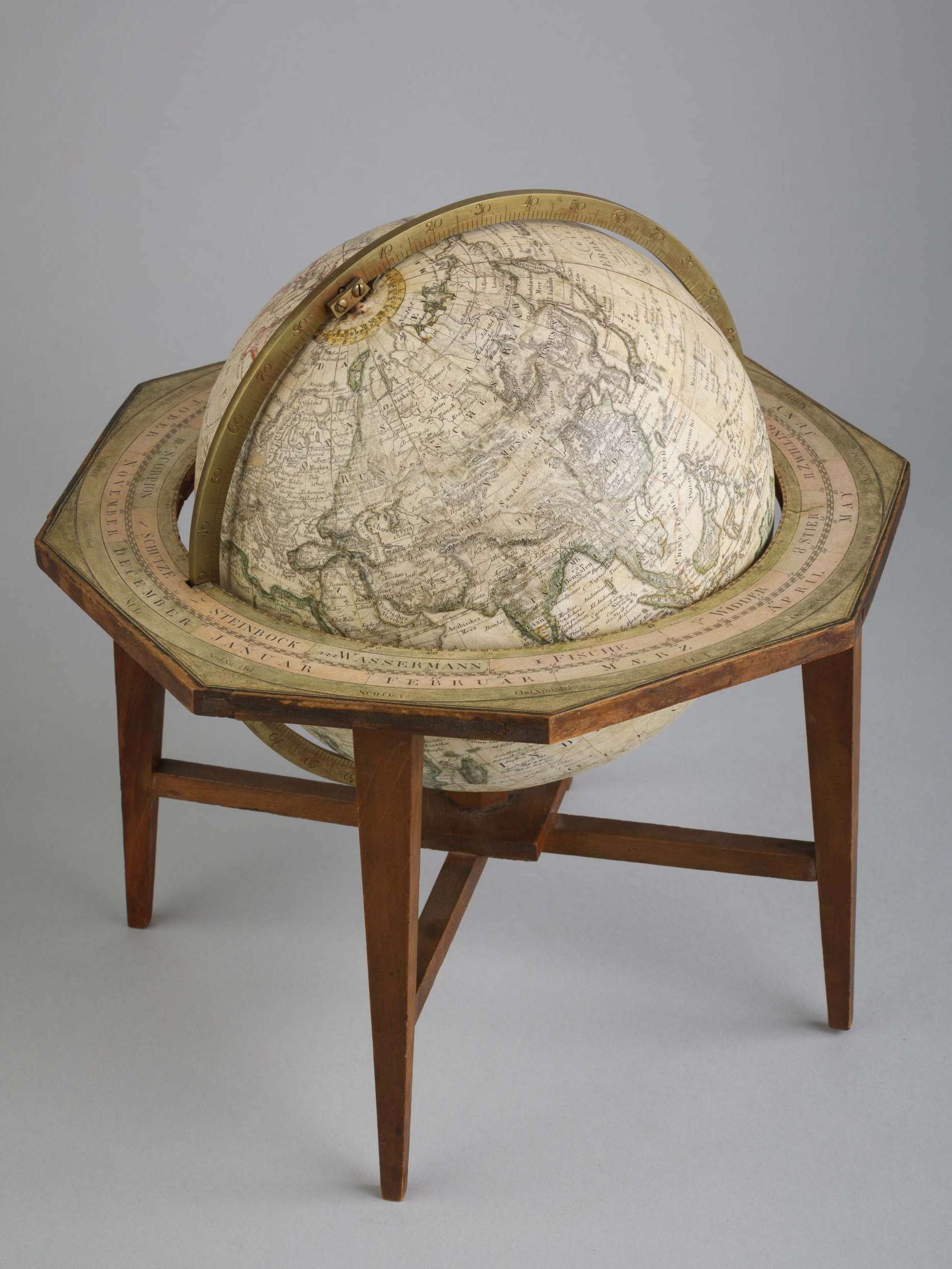 Erdglobus, terrestrial globe, Schropp