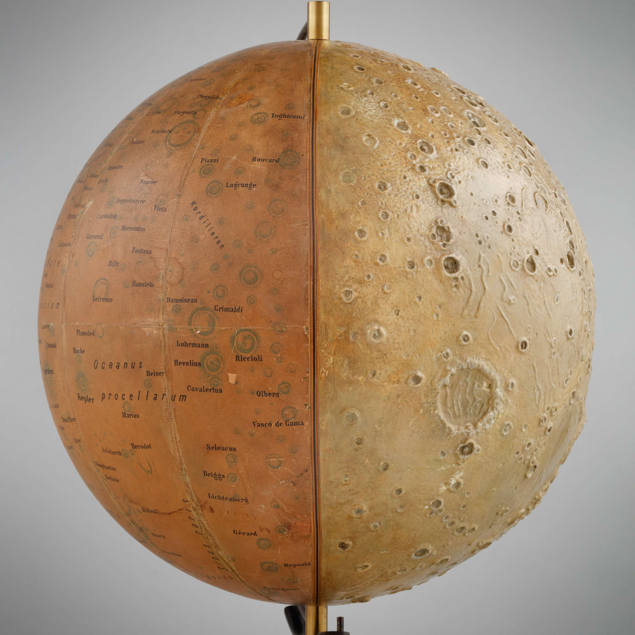 Mondglobus, moon globe